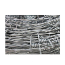Security Fence Wire Barbs Hot dipped Galvanized Barbed Wire Farm Field Fence System Support Wire